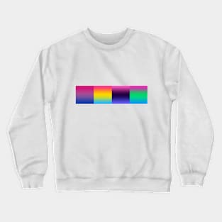 Bi+ Gradients (Horizontal) Crewneck Sweatshirt